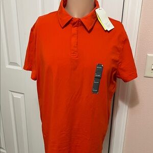 All in Motion Vibrant Orange Polo Shirt